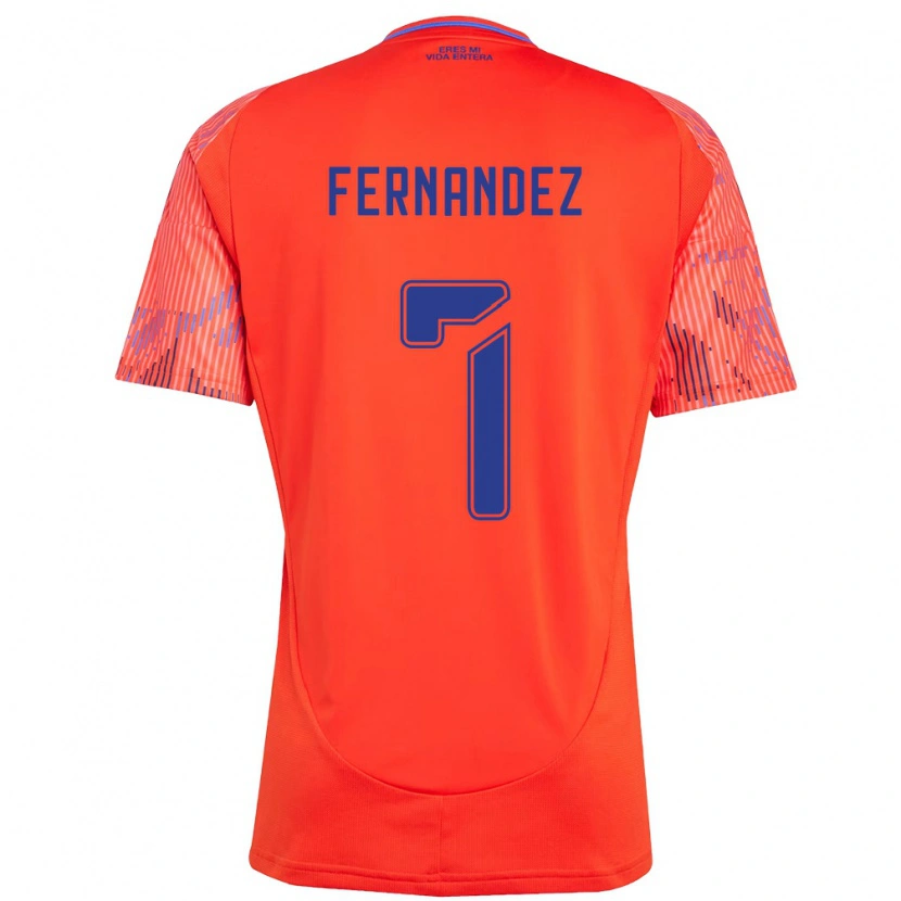 Danxen Barn Rebeca Fernández #7 Oransje Rød Bortetrøye Drakt Trøye 2025/26 Skjorter T-Skjorte