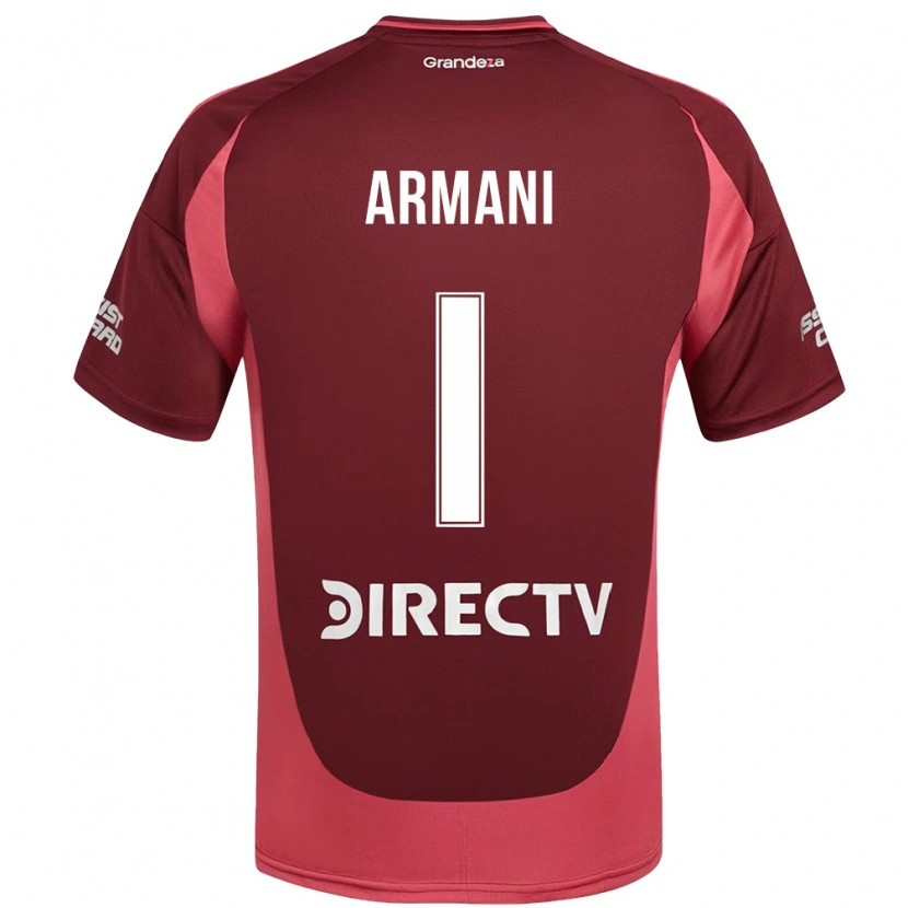Danxen Barn Franco Armani #1 Burgunder Magenta Bortetrøye Drakt Trøye 2025/26 Skjorter T-Skjorte