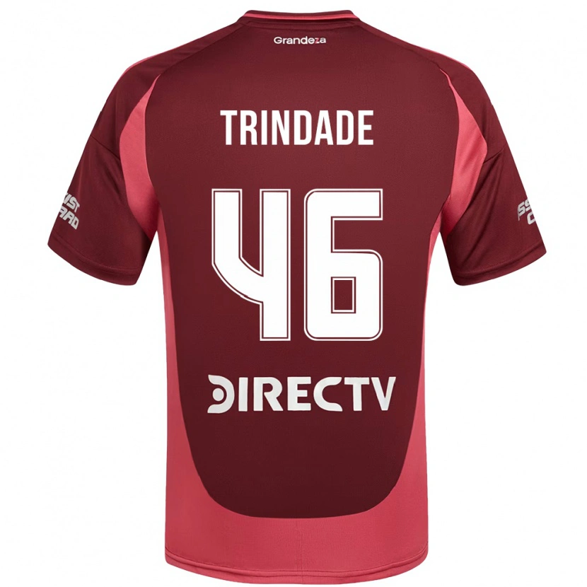 Danxen Barn Gonzalo Trindade #46 Burgunder Magenta Bortetrøye Drakt Trøye 2025/26 Skjorter T-Skjorte