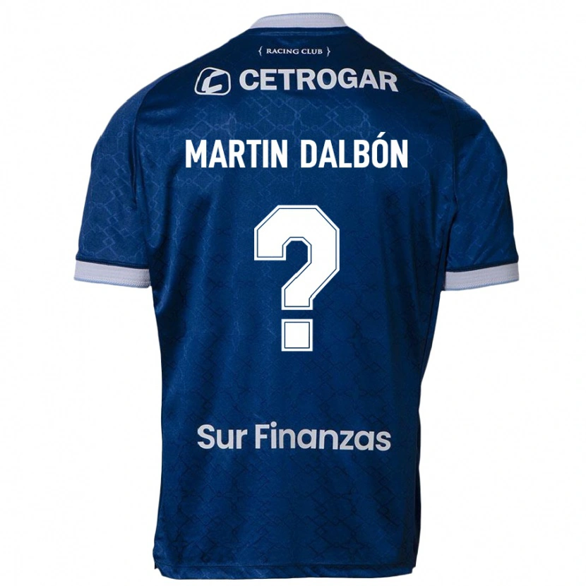 Danxen Barn Juan Martin Dalbón #0 Mørkeblå Bortetrøye Drakt Trøye 2025/26 Skjorter T-Skjorte
