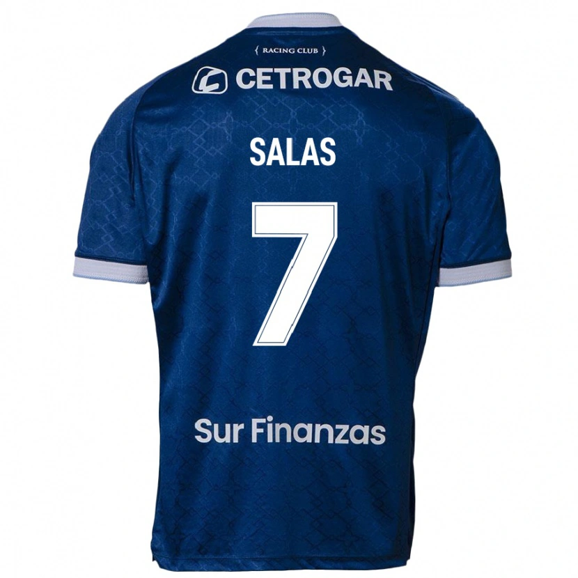 Danxen Barn Maximiliano Salas #7 Mørkeblå Bortetrøye Drakt Trøye 2025/26 Skjorter T-Skjorte