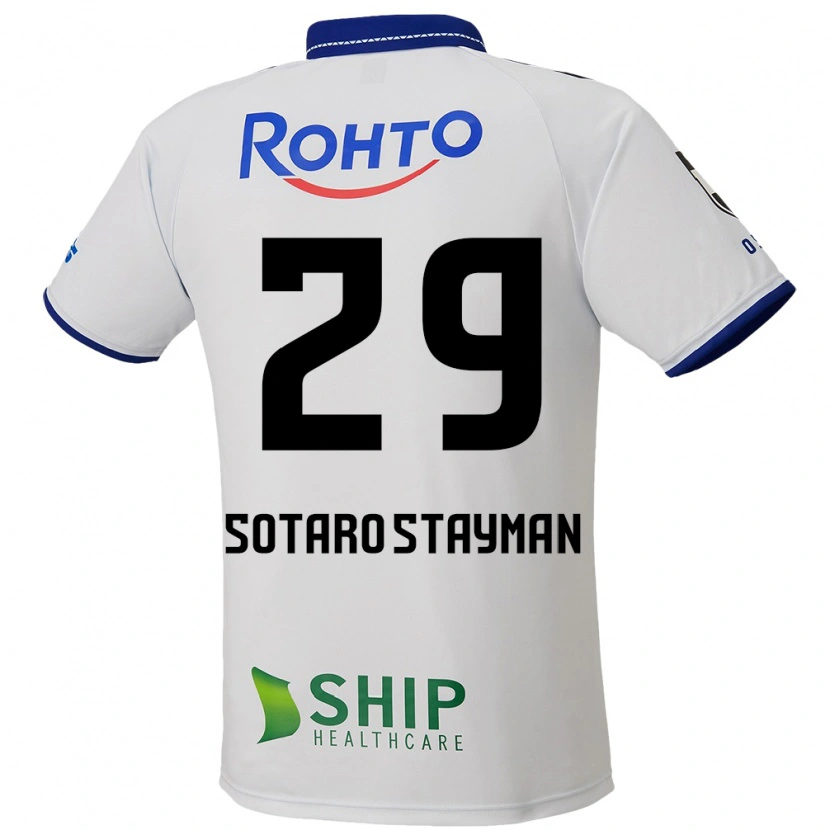 Danxen Barn Joshua Sotaro Stayman #29 Hvit Blå Svart Bortetrøye Drakt Trøye 2025/26 Skjorter T-Skjorte