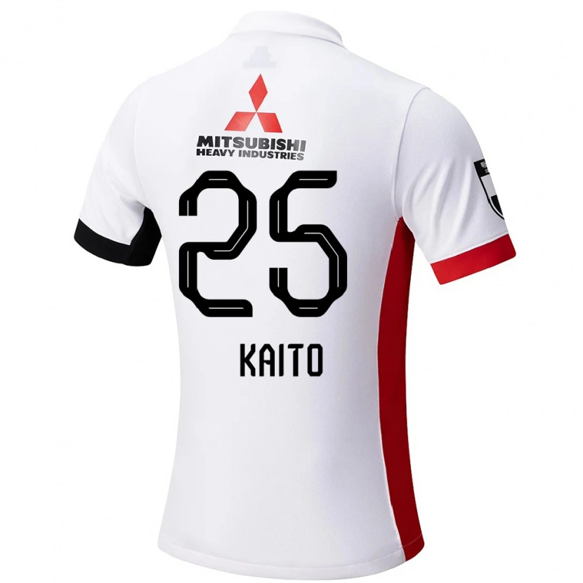 Danxen Barn Kaito Yasui #25 Hvit Svart Bortetrøye Drakt Trøye 2025/26 Skjorter T-Skjorte