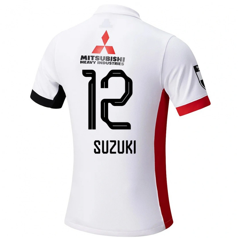 Danxen Barn Zion Suzuki #12 Hvit Svart Bortetrøye Drakt Trøye 2025/26 Skjorter T-Skjorte
