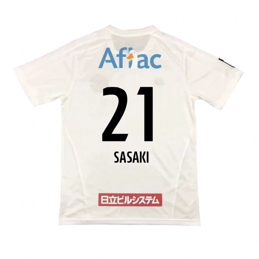 Danxen Barn Masato Sasaki #21 Lysegrå Beige Bortetrøye Drakt Trøye 2025/26 Skjorter T-Skjorte