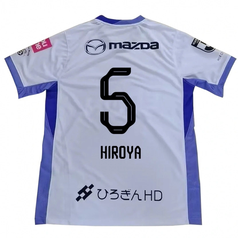 Danxen Barn Hiroya Matsumoto #5 Hvit Oransje Bortetrøye Drakt Trøye 2025/26 Skjorter T-Skjorte