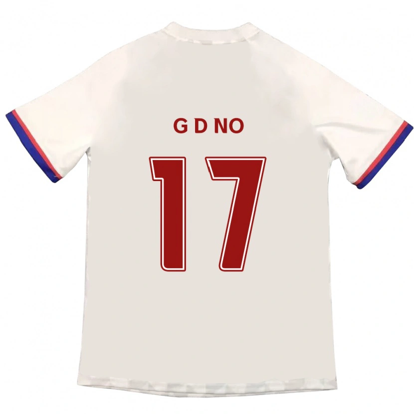 Danxen Barn Dong-Geon No #17 Off-White Rød Bortetrøye Drakt Trøye 2025/26 Skjorter T-Skjorte