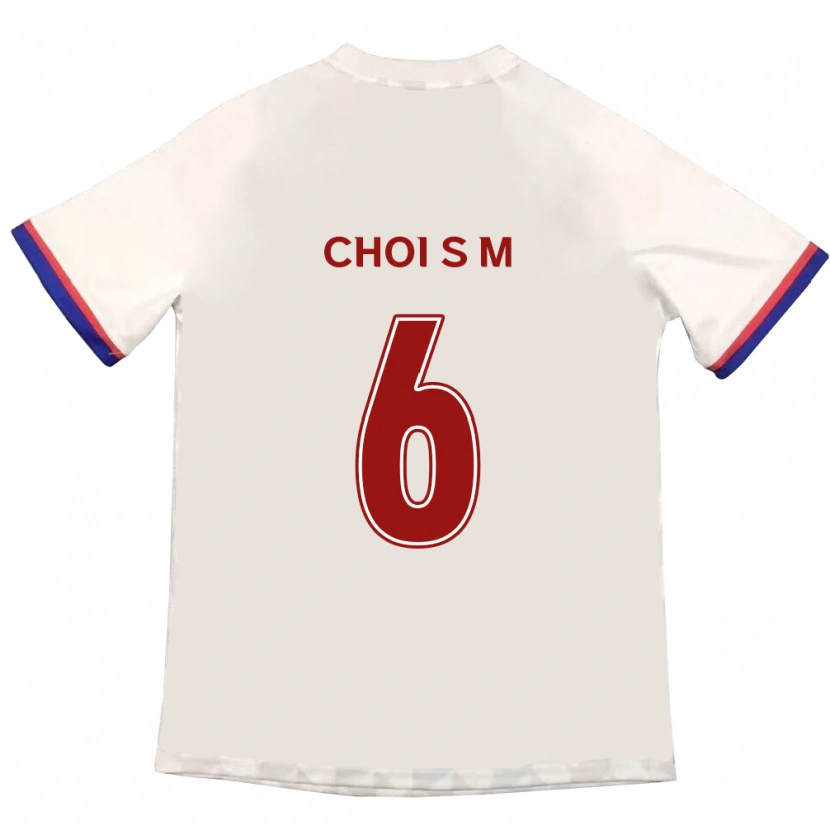 Danxen Barn Choi So-Mi #6 Off-White Rød Bortetrøye Drakt Trøye 2025/26 Skjorter T-Skjorte