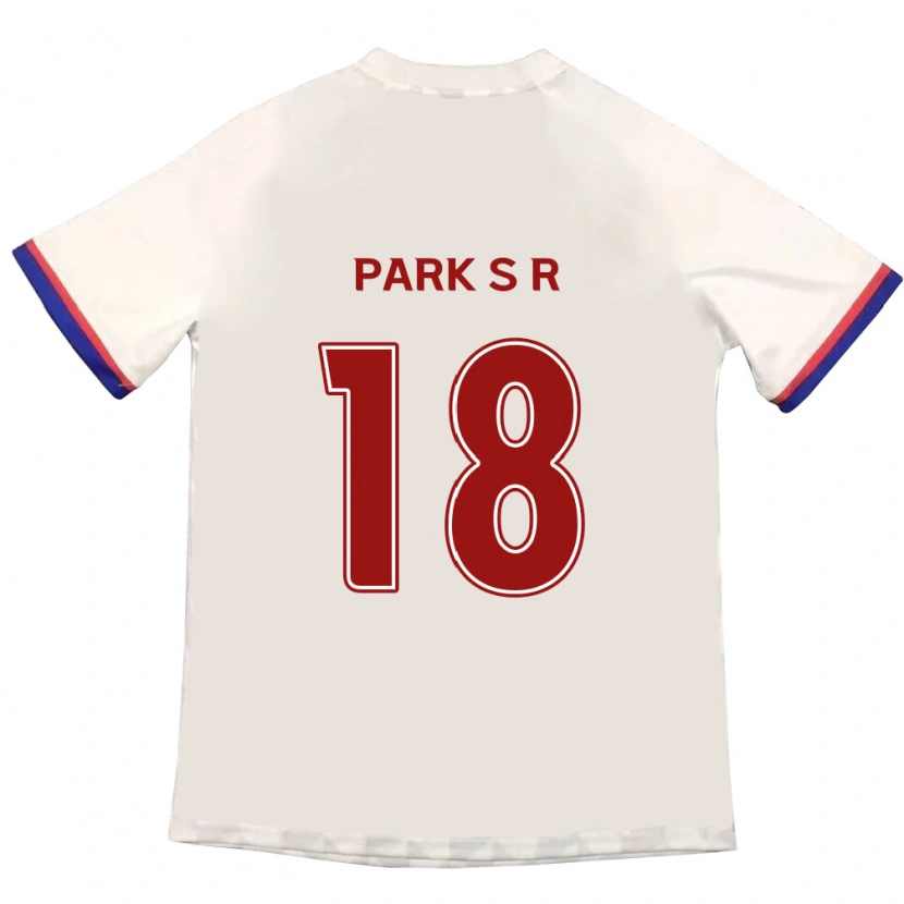 Danxen Barn Park Se-Ra #18 Off-White Rød Bortetrøye Drakt Trøye 2025/26 Skjorter T-Skjorte