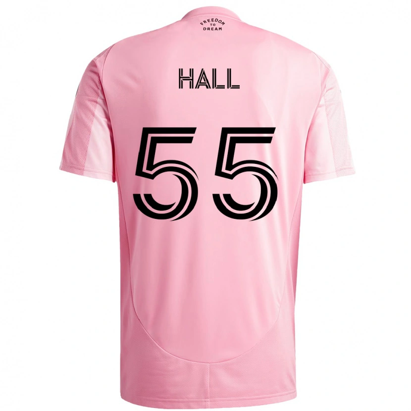 Danxen Mann Tyler Hall #55 Rosa Svart Hjemmetrøye Drakt Trøye 2025/26 Skjorter T-Skjorte