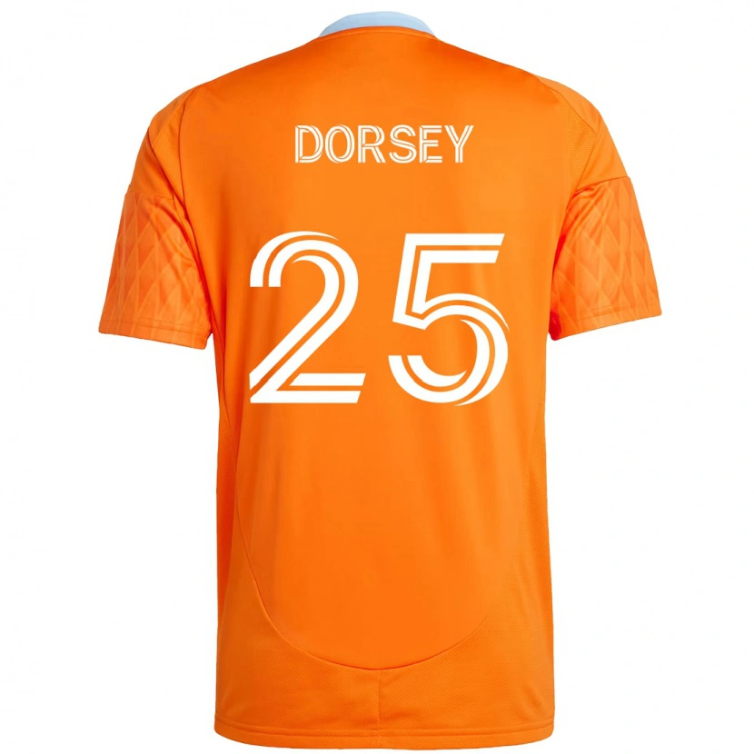 Danxen Mann Griffin Dorsey #25 Oransje Hvit Hjemmetrøye Drakt Trøye 2025/26 Skjorter T-Skjorte