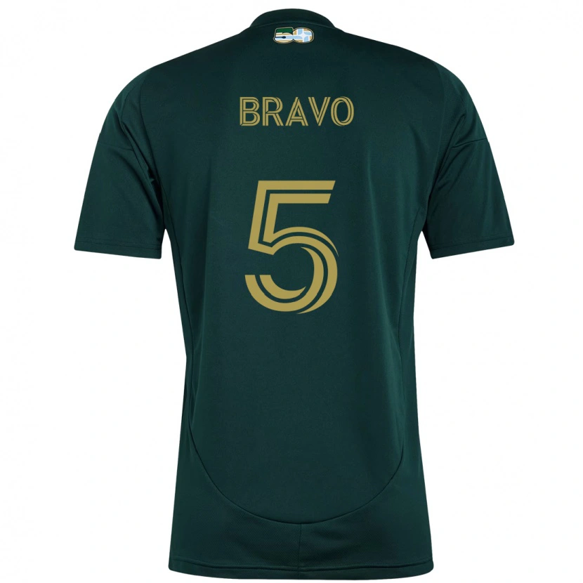 Danxen Mann Claudio Bravo #5 Svart Brun Hjemmetrøye Drakt Trøye 2025/26 Skjorter T-Skjorte