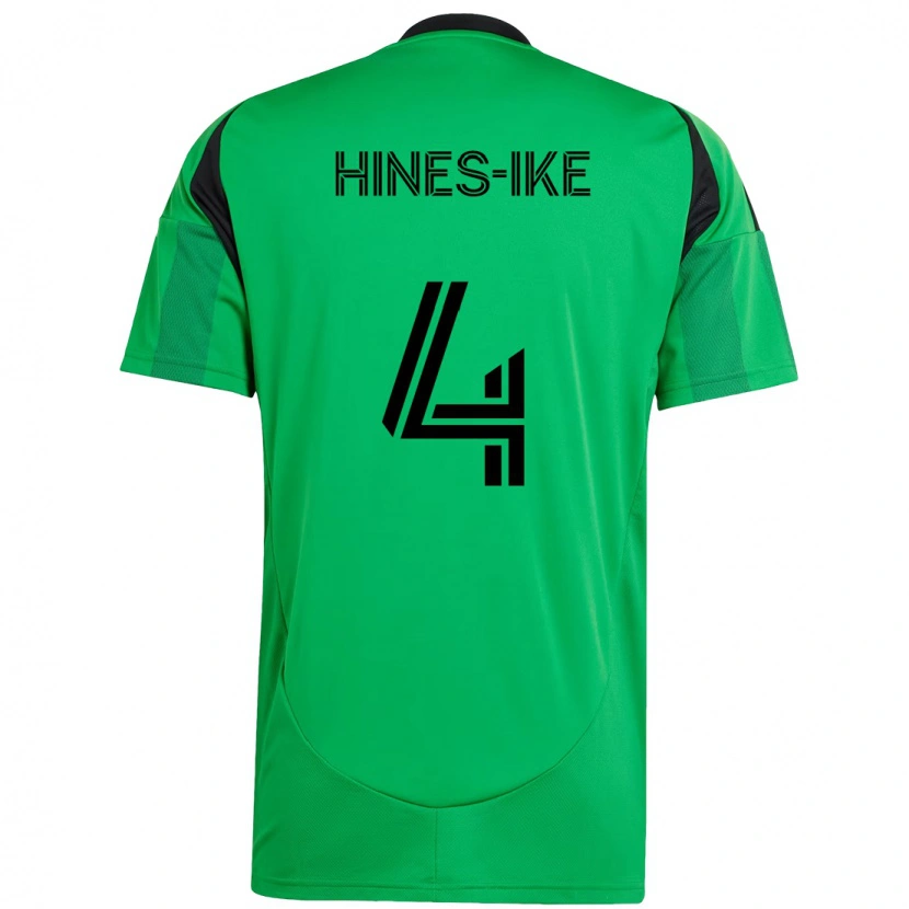 Danxen Mann Brendan Hines-Ike #4 Grønn Svart Hjemmetrøye Drakt Trøye 2025/26 Skjorter T-Skjorte