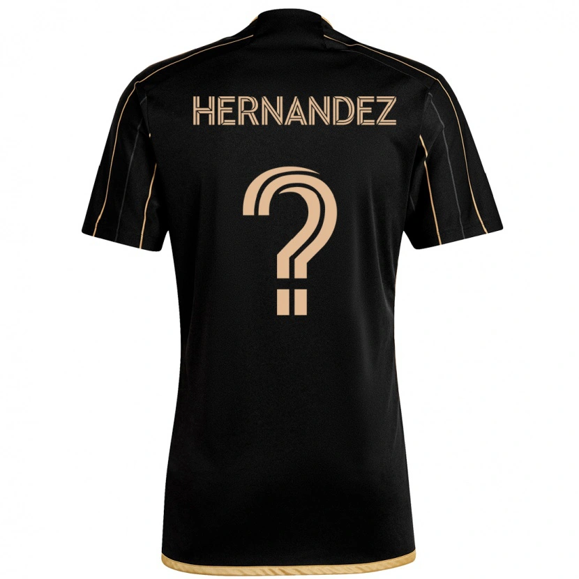 Danxen Mann Javier Hernandez #0 Svart Brun Hjemmetrøye Drakt Trøye 2025/26 Skjorter T-Skjorte