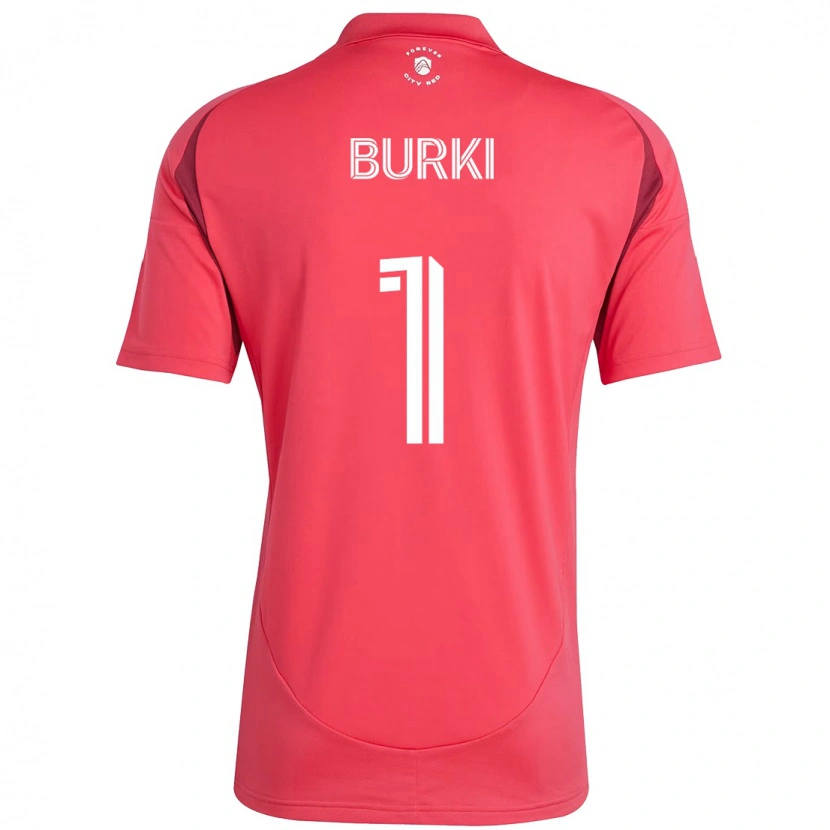 Danxen Mann Roman Bürki #1 Magenta Hvit Hjemmetrøye Drakt Trøye 2025/26 Skjorter T-Skjorte