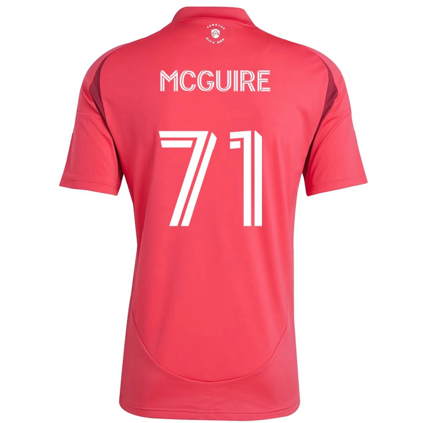 Danxen Mann Nolan Mcguire #71 Magenta Hvit Hjemmetrøye Drakt Trøye 2025/26 Skjorter T-Skjorte