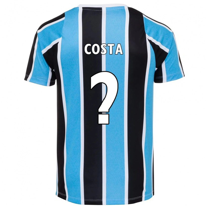 Danxen Mann Wesley Costa #0 Blå Svart Hvit Hjemmetrøye Drakt Trøye 2025/26 Skjorter T-Skjorte