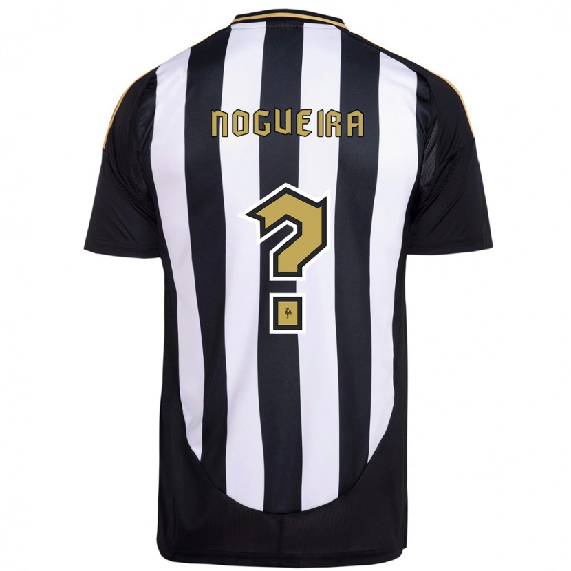 Danxen Mann Vinicius Nogueira #0 Hvit Svart Hjemmetrøye Drakt Trøye 2025/26 Skjorter T-Skjorte