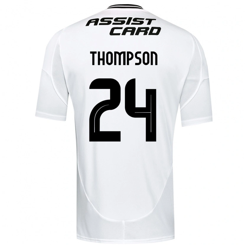 Danxen Mann Jordhy Thompson #24 Svart Hvit Gul Hjemmetrøye Drakt Trøye 2025/26 Skjorter T-Skjorte