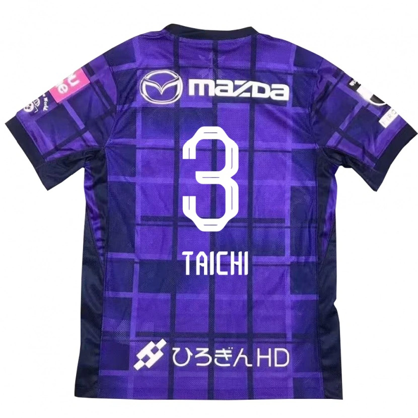 Danxen Mann Taichi Yamasaki #3 Lilla Oransje Hjemmetrøye Drakt Trøye 2025/26 Skjorter T-Skjorte