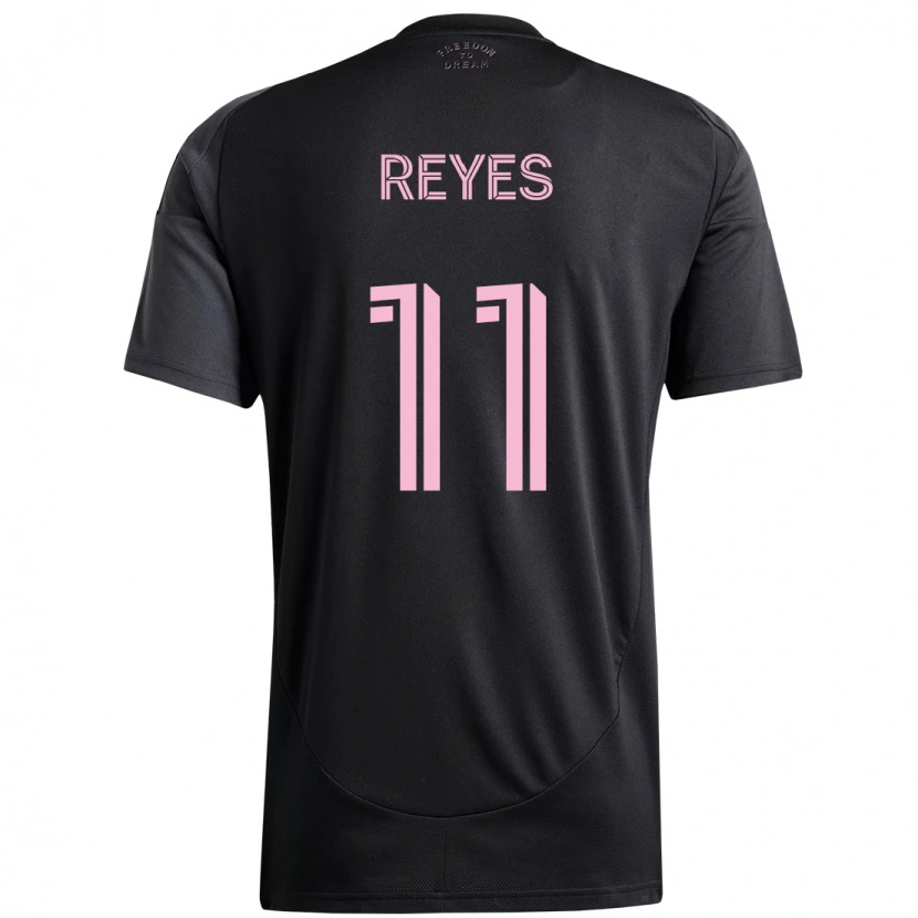 Danxen Mann Dairon Reyes #11 Svart Rosa Bortetrøye Drakt Trøye 2025/26 Skjorter T-Skjorte