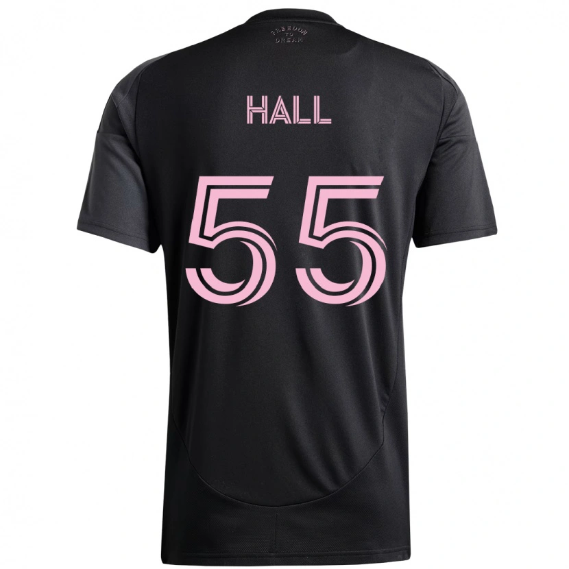 Danxen Mann Tyler Hall #55 Svart Rosa Bortetrøye Drakt Trøye 2025/26 Skjorter T-Skjorte