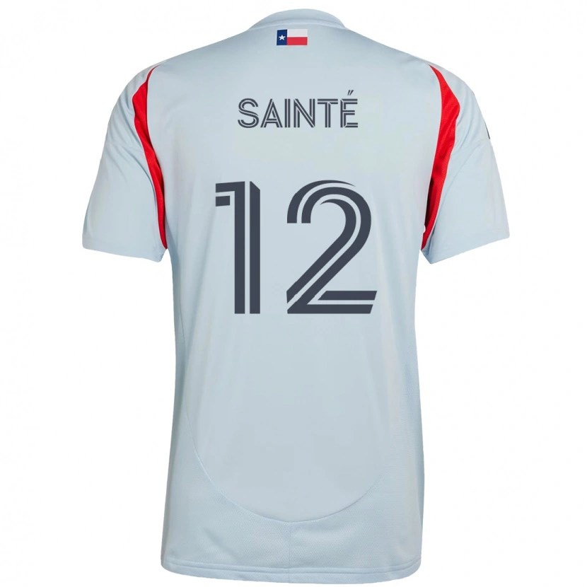 Danxen Mann Carl Sainté #12 Lyseblå Rød Bortetrøye Drakt Trøye 2025/26 Skjorter T-Skjorte