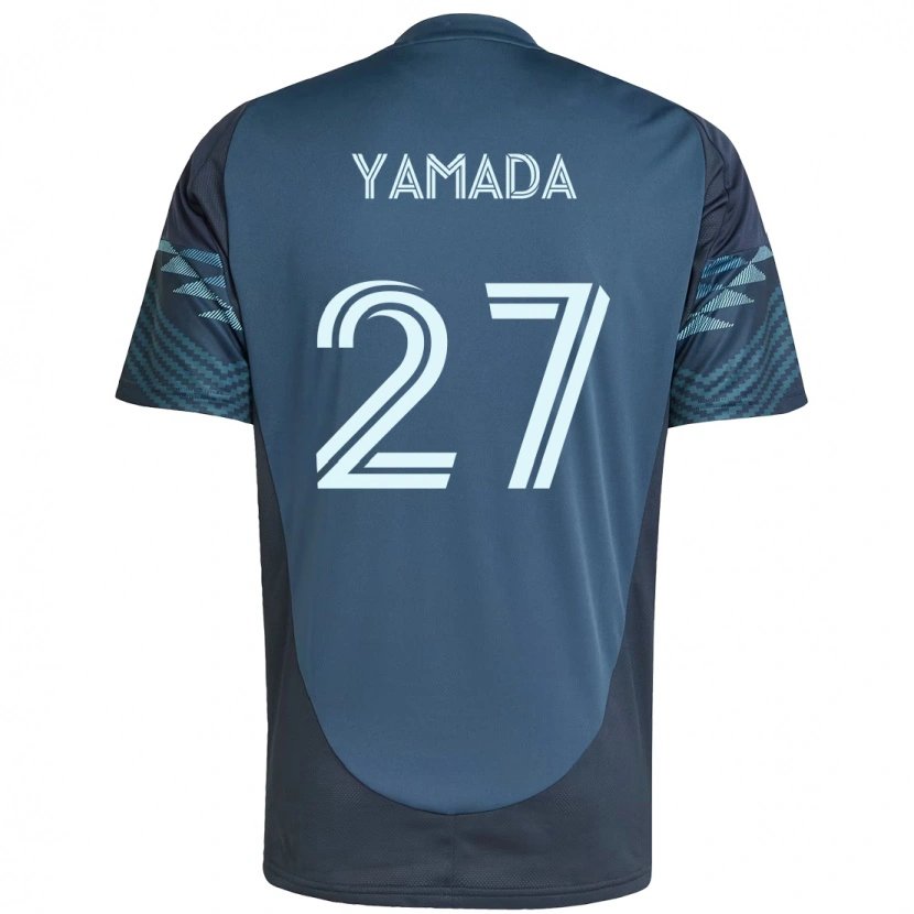Danxen Mann Hikari Yamada #27 Lyseblå Bortetrøye Drakt Trøye 2025/26 Skjorter T-Skjorte