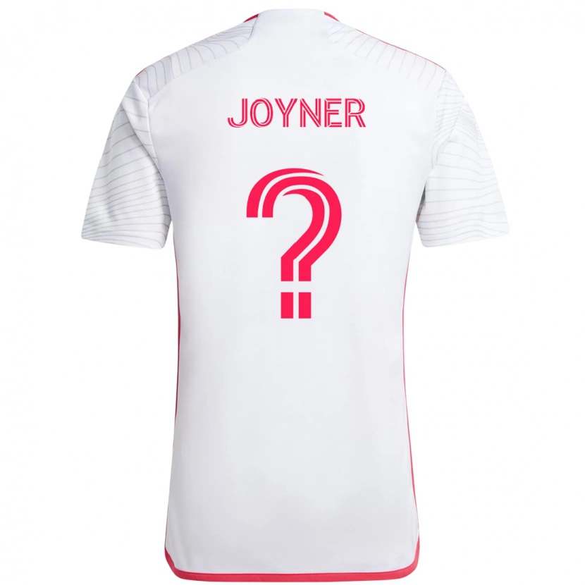 Danxen Mann Mykhi Joyner #0 Hvit Magenta Bortetrøye Drakt Trøye 2025/26 Skjorter T-Skjorte