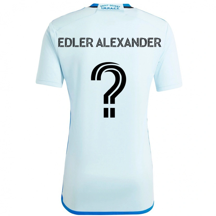 Danxen Mann Guesly Edler Alexander #0 Himmelsblå Mørkeblå Bortetrøye Drakt Trøye 2025/26 Skjorter T-Skjorte