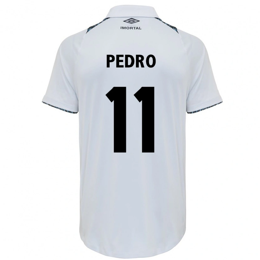 Danxen Mann João Pedro #11 Hvit Blå Bortetrøye Drakt Trøye 2025/26 Skjorter T-Skjorte