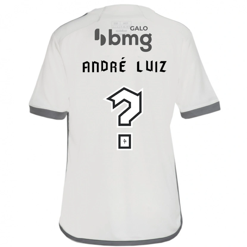 Danxen Mann André Luiz #0 Off White Bortetrøye Drakt Trøye 2025/26 Skjorter T-Skjorte
