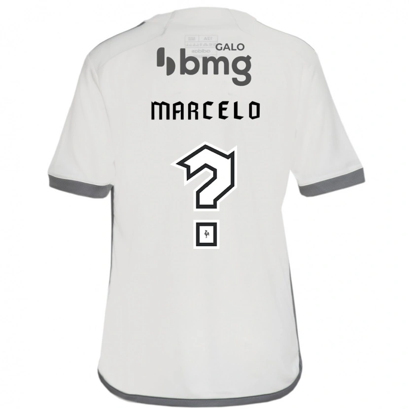 Danxen Mann Vitor Marcelo #0 Off White Bortetrøye Drakt Trøye 2025/26 Skjorter T-Skjorte