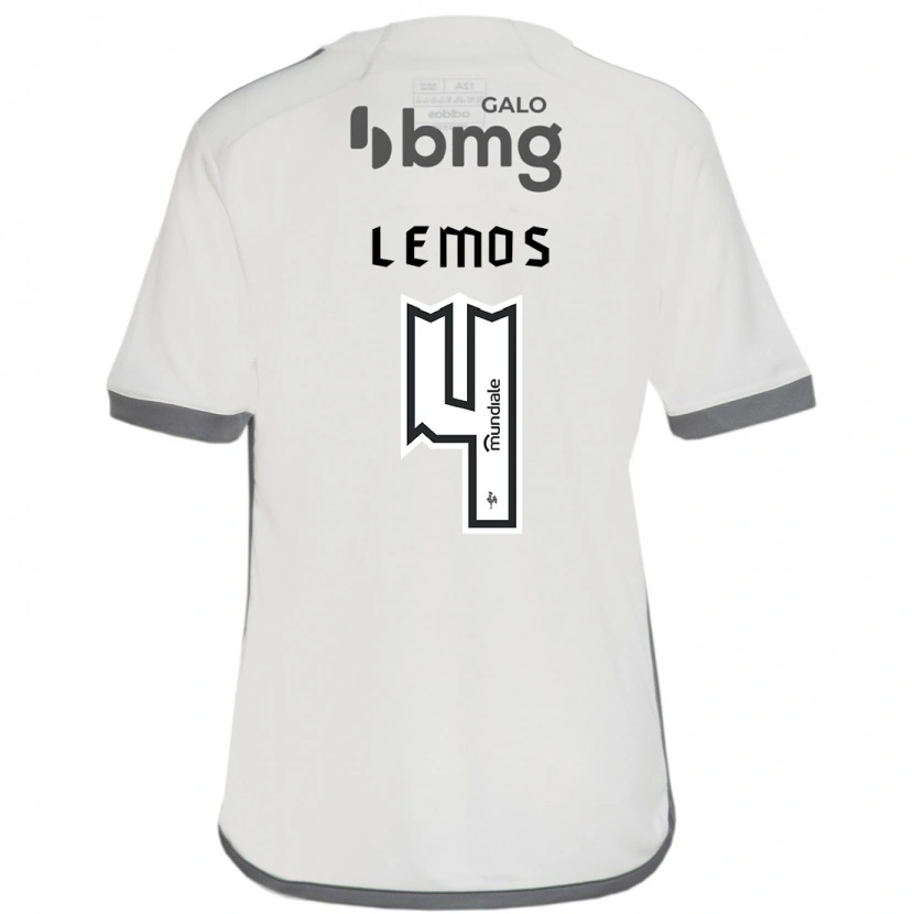 Danxen Mann Mauricio Lemos #4 Off White Bortetrøye Drakt Trøye 2025/26 Skjorter T-Skjorte