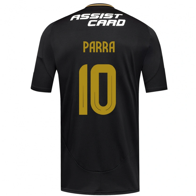 Danxen Mann Pablo Parra #10 Svart Hvit Bortetrøye Drakt Trøye 2025/26 Skjorter T-Skjorte