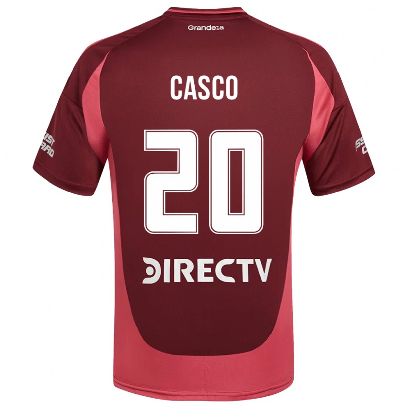 Danxen Mann Milton Casco #20 Burgunder Magenta Bortetrøye Drakt Trøye 2025/26 Skjorter T-Skjorte
