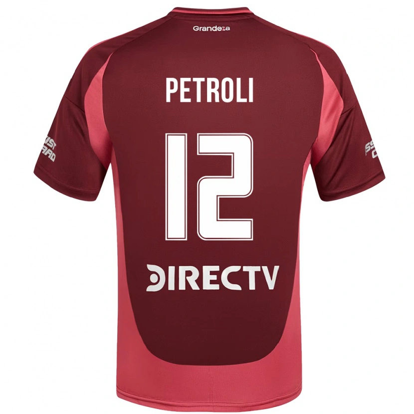 Danxen Mann Franco Petroli #12 Burgunder Magenta Bortetrøye Drakt Trøye 2025/26 Skjorter T-Skjorte