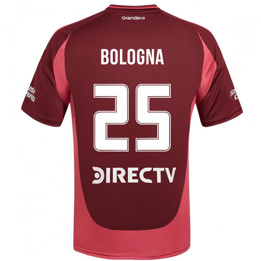 Danxen Mann Enrique Bologna #25 Burgunder Magenta Bortetrøye Drakt Trøye 2025/26 Skjorter T-Skjorte