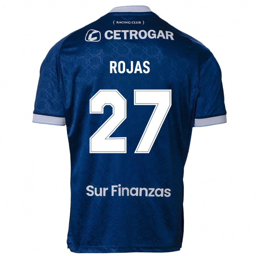 Danxen Mann Gabriel Rojas #27 Mørkeblå Bortetrøye Drakt Trøye 2025/26 Skjorter T-Skjorte