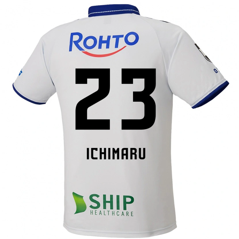Danxen Mann Mizuki Ichimaru #23 Hvit Blå Svart Bortetrøye Drakt Trøye 2025/26 Skjorter T-Skjorte
