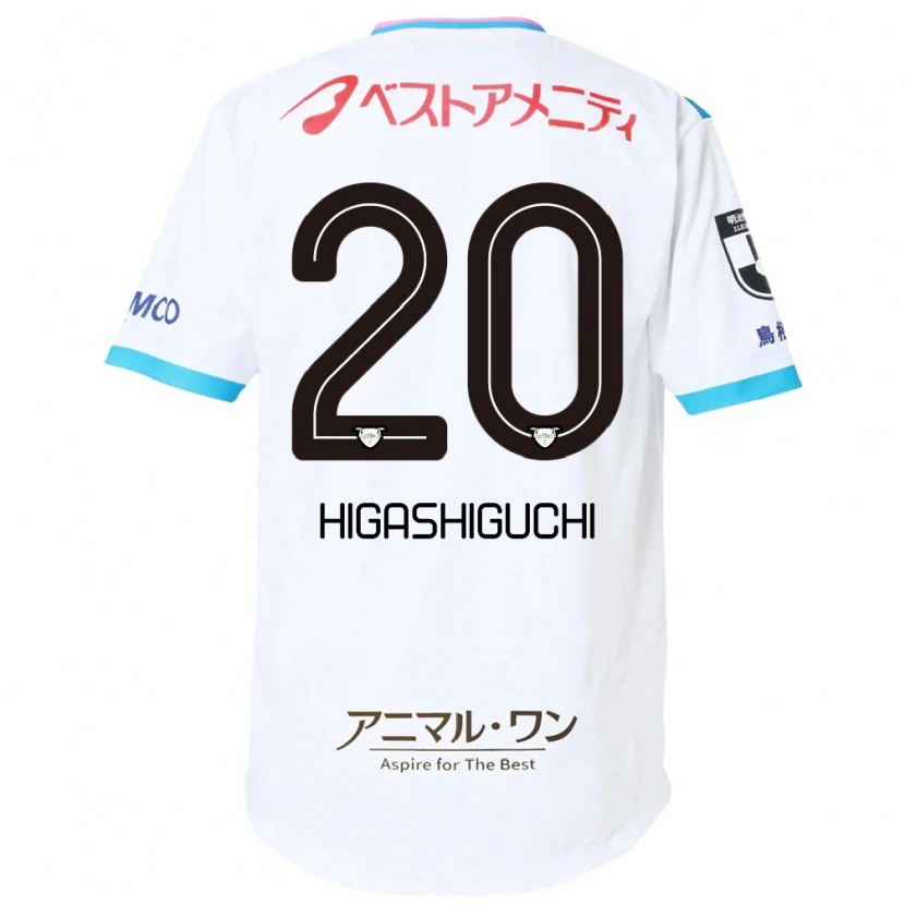 Danxen Mann Aitaro Higashiguchi #20 Hvit Rosa Bortetrøye Drakt Trøye 2025/26 Skjorter T-Skjorte