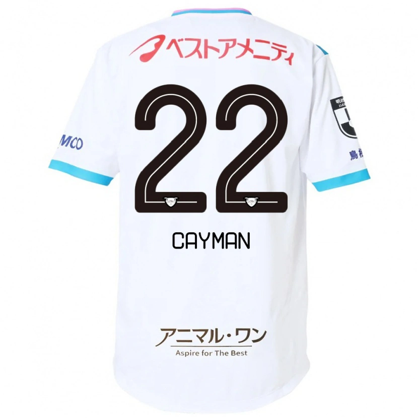 Danxen Mann Cayman Togashi #22 Hvit Rosa Bortetrøye Drakt Trøye 2025/26 Skjorter T-Skjorte