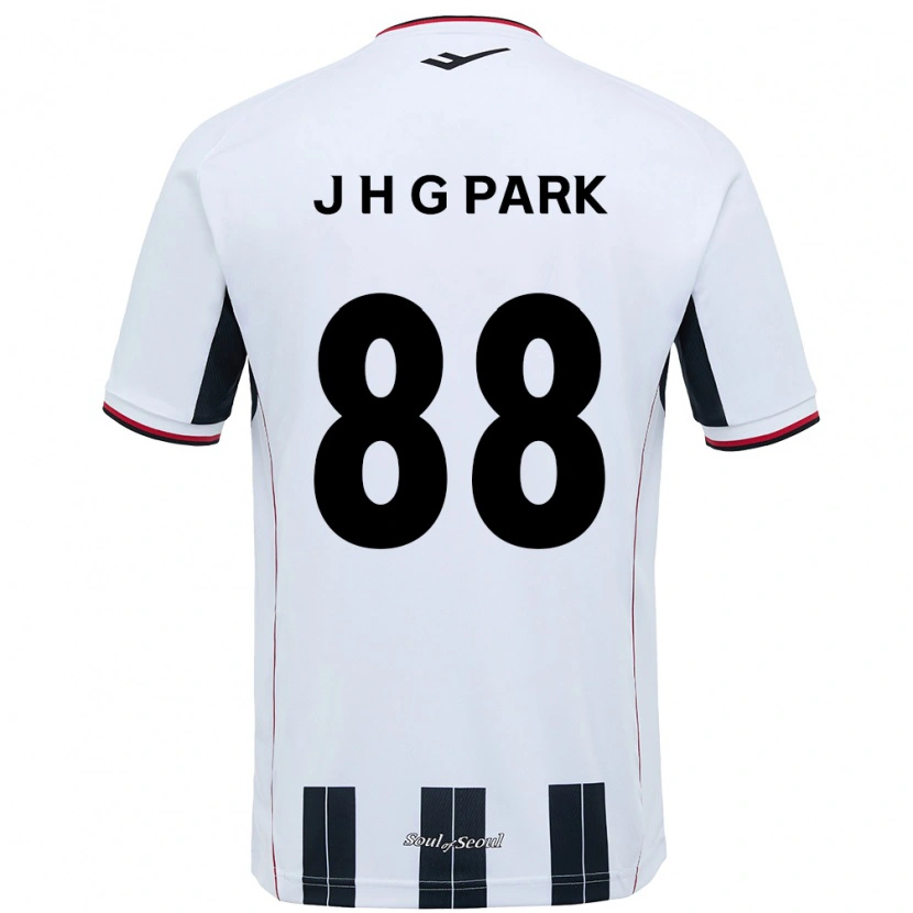 Danxen Mann Jang Han-Gyeol Park #88 Hvit Svart Bortetrøye Drakt Trøye 2025/26 Skjorter T-Skjorte