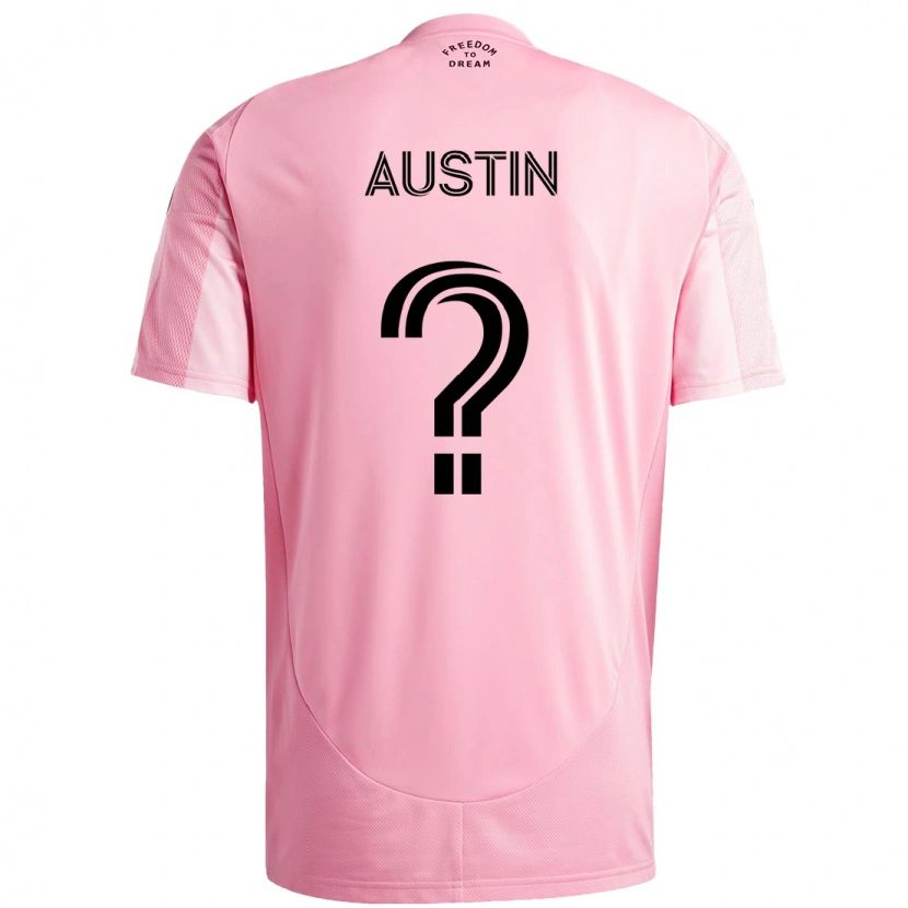 Danxen Dame Tyler Austin #0 Rosa Svart Hjemmetrøye Drakt Trøye 2025/26 Skjorter T-Skjorte