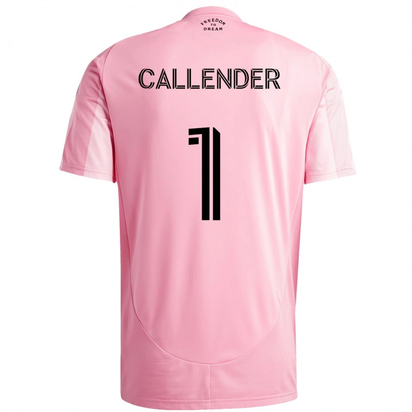 Danxen Dame Drake Callender #1 Rosa Svart Hjemmetrøye Drakt Trøye 2025/26 Skjorter T-Skjorte
