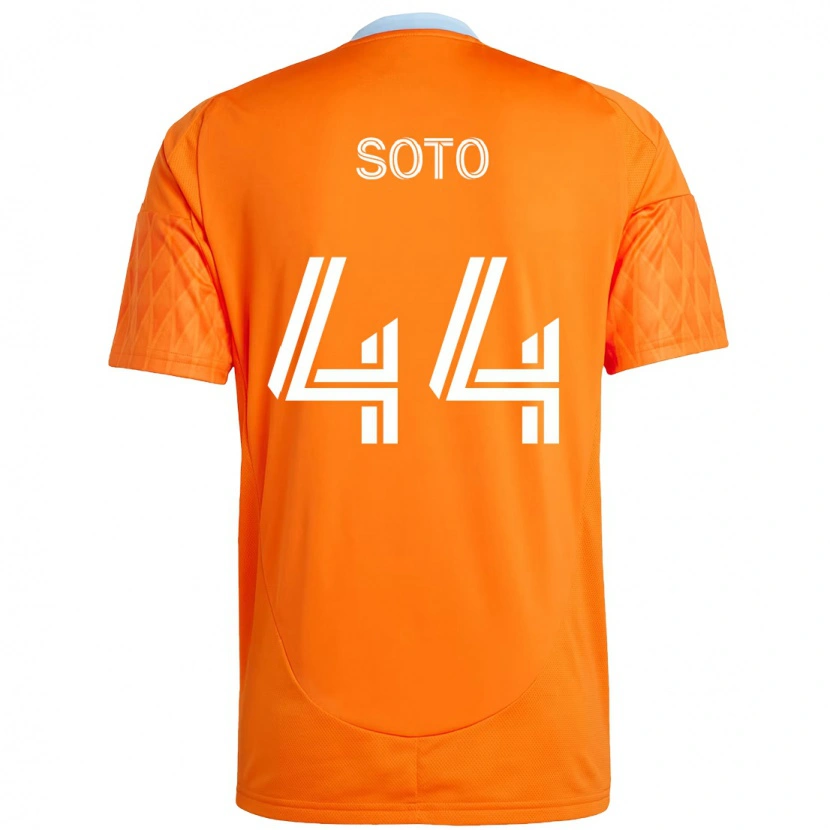 Danxen Dame Ezekiel Soto #44 Oransje Hvit Hjemmetrøye Drakt Trøye 2025/26 Skjorter T-Skjorte