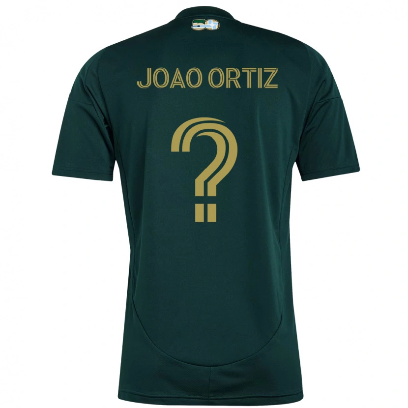 Danxen Dame Joao Ortiz #0 Svart Brun Hjemmetrøye Drakt Trøye 2025/26 Skjorter T-Skjorte