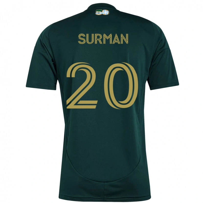 Danxen Dame Finn Surman #20 Svart Brun Hjemmetrøye Drakt Trøye 2025/26 Skjorter T-Skjorte