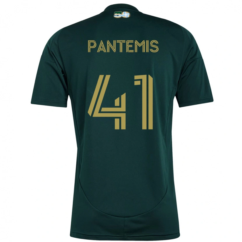 Danxen Dame James Pantemis #41 Svart Brun Hjemmetrøye Drakt Trøye 2025/26 Skjorter T-Skjorte