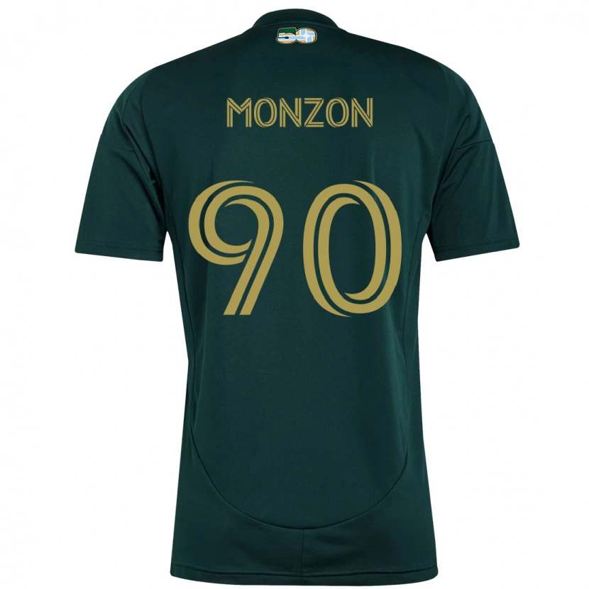 Danxen Dame Florián Monzón #90 Svart Brun Hjemmetrøye Drakt Trøye 2025/26 Skjorter T-Skjorte